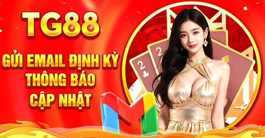 Đơn vị tiến hành gửi email thông báo về các nội dung thay đổi