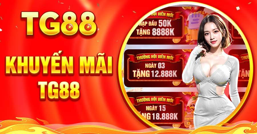 Khuyến Mãi TG88 – Cơ Hội Nhận Vốn Cược Miễn Phí Dễ Dàng