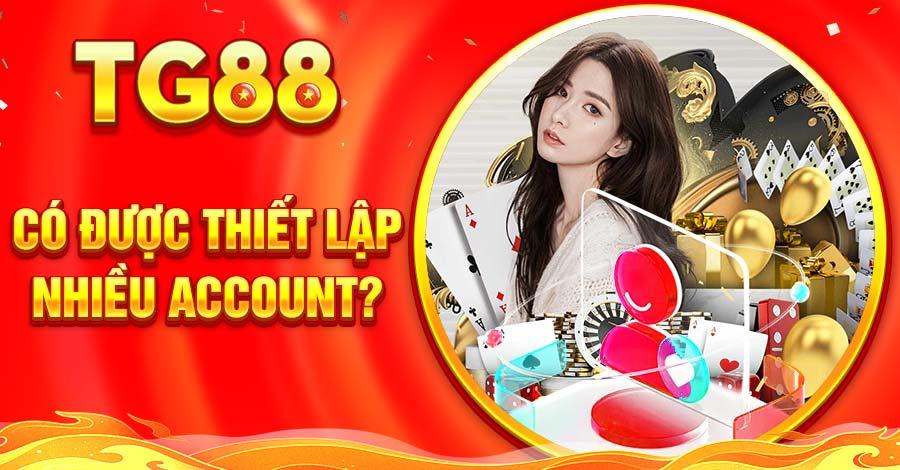 Mỗi IP chỉ được phép thiết lập 1 account duy nhất